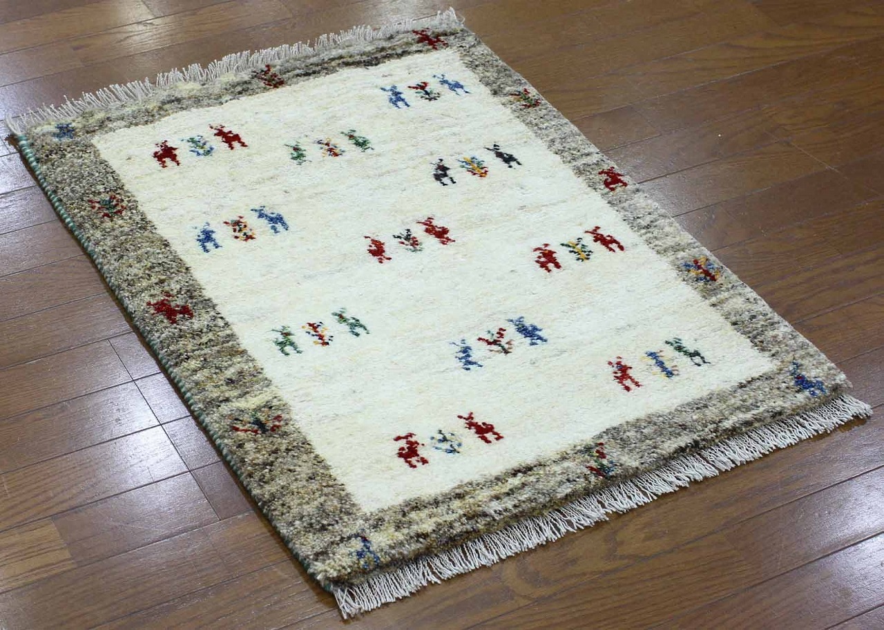 フロアー向きギャッベ 25655 【原産地】イラン シラーズ[UBRANDCODE 
