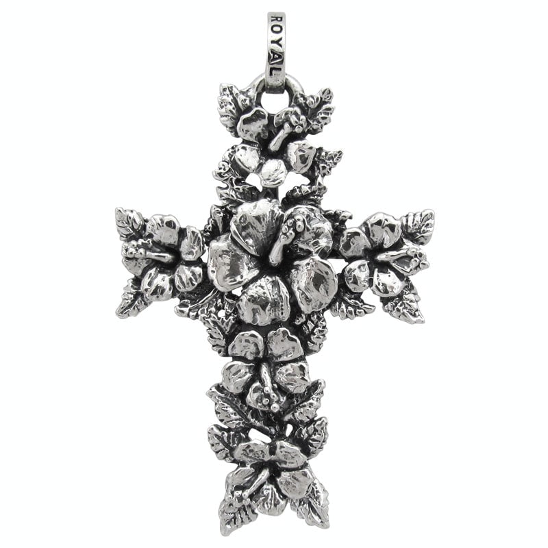 LARGE HIBISCUS CROSS