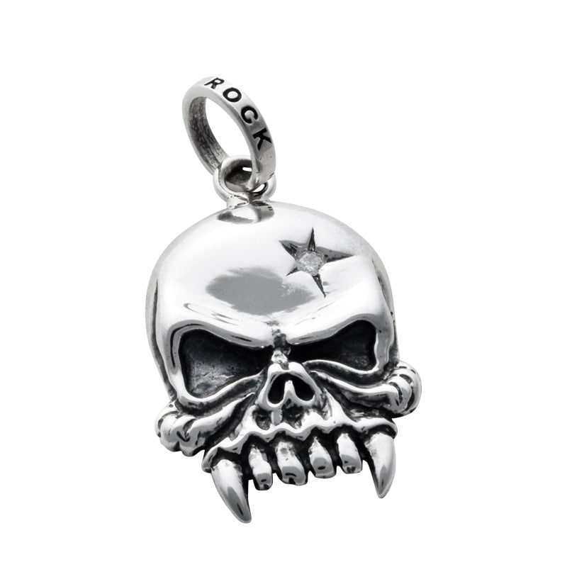 VAMPIRE SKULL WITH��CZ