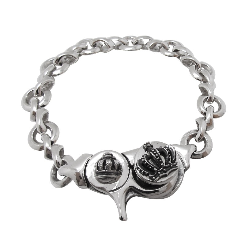 KARNIVALE LINK WITH CROWN CLIP