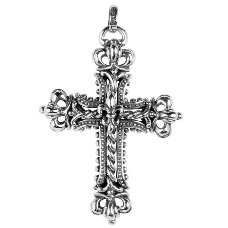 CORONATION CROSS WITH CROWNS & FDL