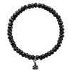 ڥ饤꾦ʡSTONE WITH NEW TINY CROWN BRACELET (BUTTON CUT ONYX) 6mm