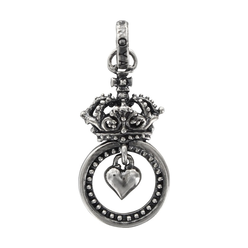 IMMACULATE CIRCLE WITH HEART CHARM