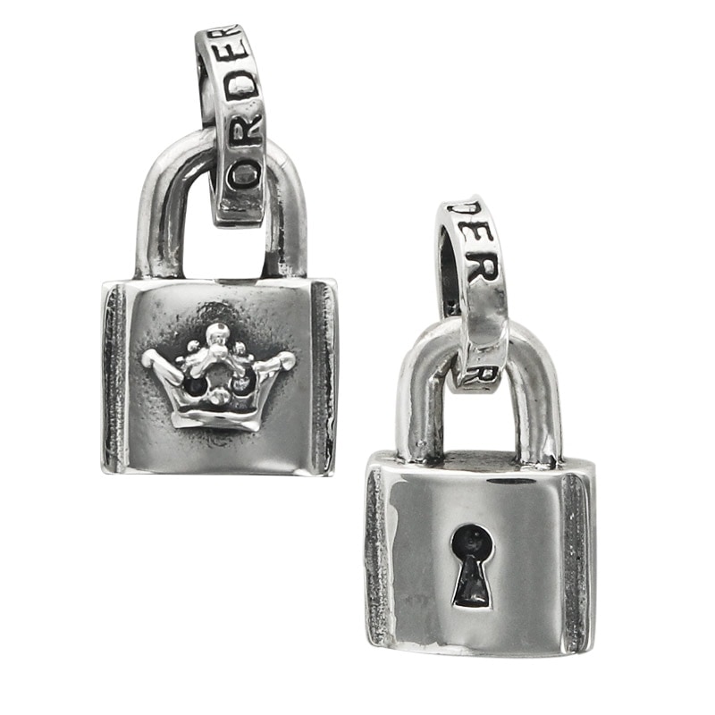 SMALL LOCK WITH CROWN