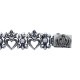 SMALL ROYAL HEARTS TRELLIS WITH CZ
