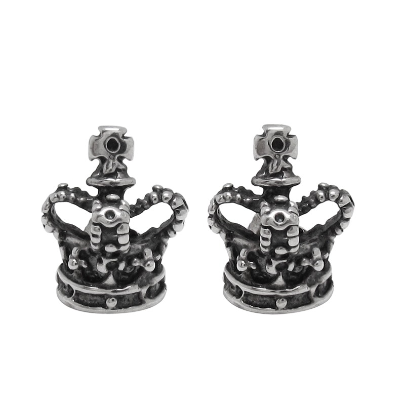 HALF ROYAL CROWN WITH STUD (ñ)