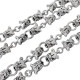 DOUBLE MINI PITBULL CHAIN WITH TRIBAL CLIP