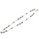 TABERNACLE NECKLACE WITH SKULL BEAD & CROSS