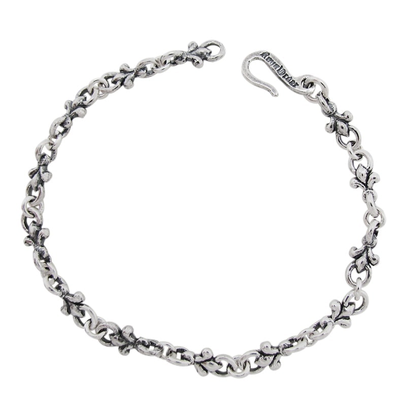 美品 ORDER ブレスレット 約18cm FLEUR CHAIN ROYAL ORDER ロイヤルオーダー【公式ストア】☆FLEUR CHAIN