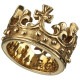 LARGE CROWN 18K GOLD