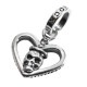 SKULL IN HEART