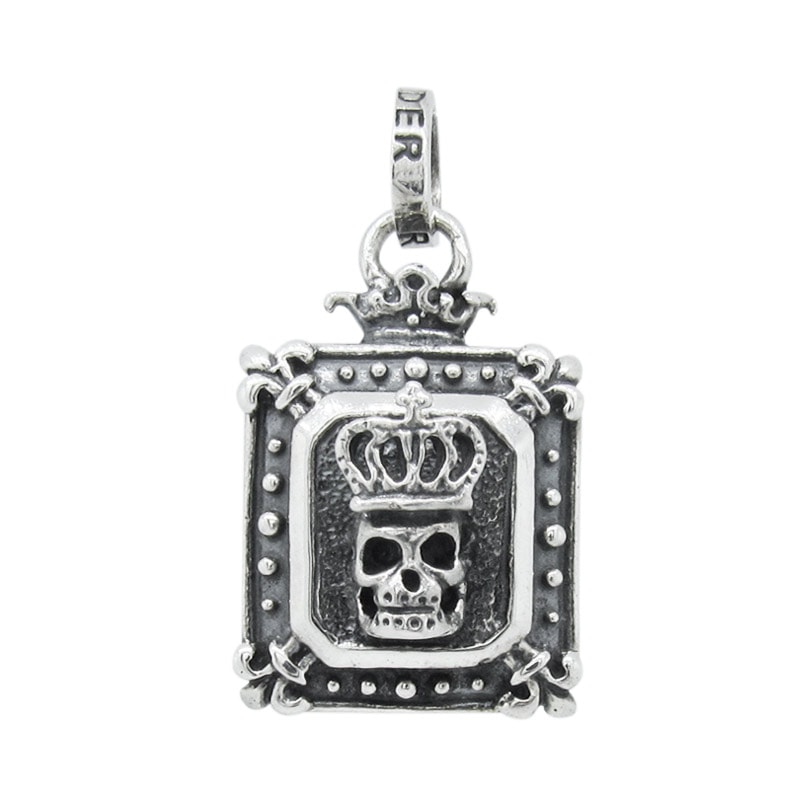 DEMI GOD SQUARE WITH SKULLWEARING CROWN