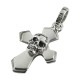 CROSS WITH SKULL
