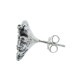 LARGE HIBISCUS STUDS WITH CZ (���ñ��)