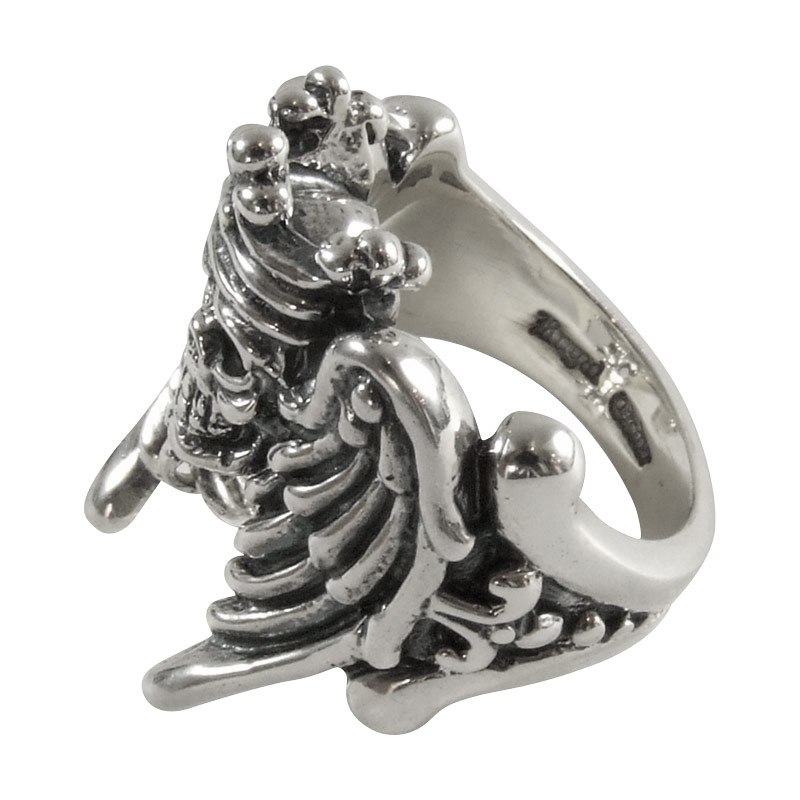 WINGED SKULL WITH FDL