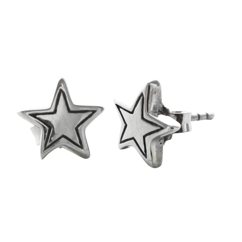 SMALL OUTLINED STAR STUDS(���ñ��)