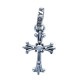 TINY CHAPEL CROSS WITH 1 DIAMOND