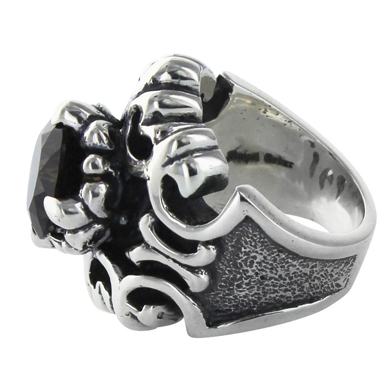 BIG FDL WITH LARGE CROWN WITH SMOKEY QUARTZ