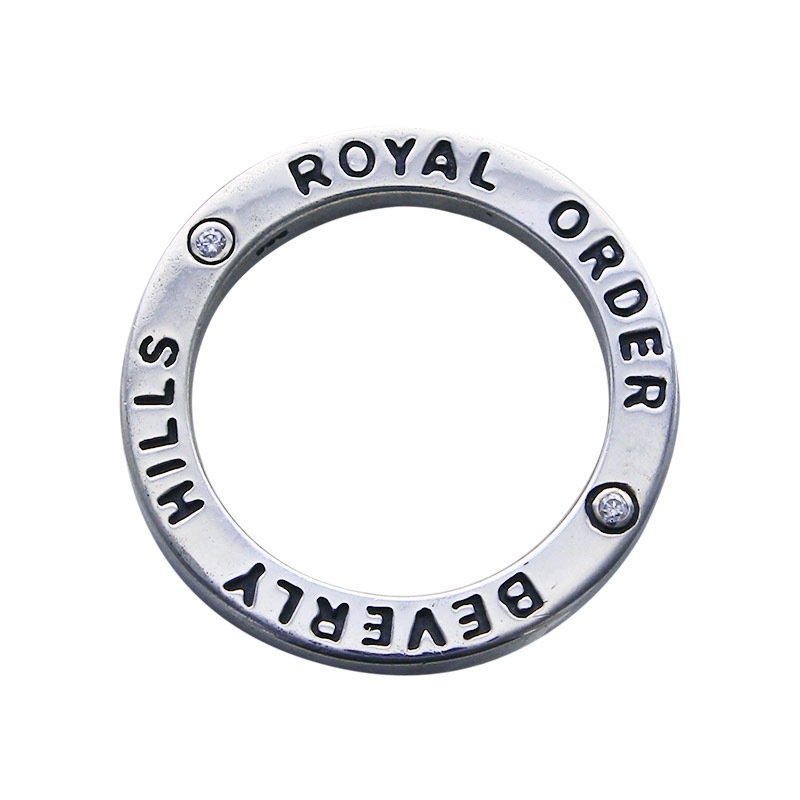 BEVERLY HILLS SPACER BAND  WITH DIAMONDS