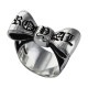 LOGO ENGRAVED RIBBON BOW