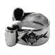 LOGO ENGRAVED RIBBON BOW
