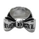 LOGO ENGRAVED RIBBON BOW