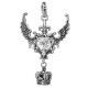 CORONET WINGED HEART WITH CZ