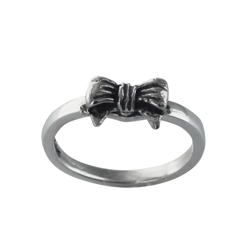 RIBBON TIARA BAND WITH TINY BOW