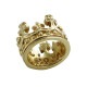 TINY CROWN 18K GOLD