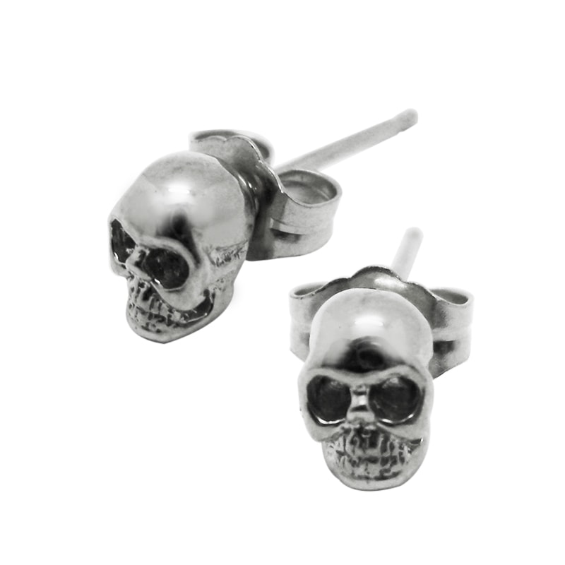 ROCKN ROYAL SKULL STUDS (���ñ��)