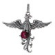 PHOENIX WITH CABOCHON WITH CZ
