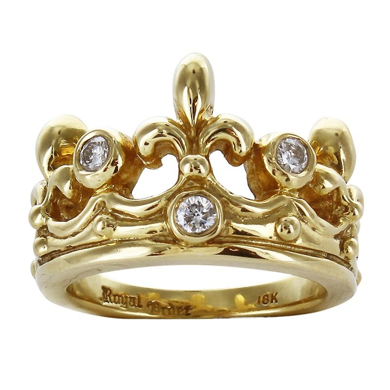 TIARA WITH DIAMONDS 18K GOLD