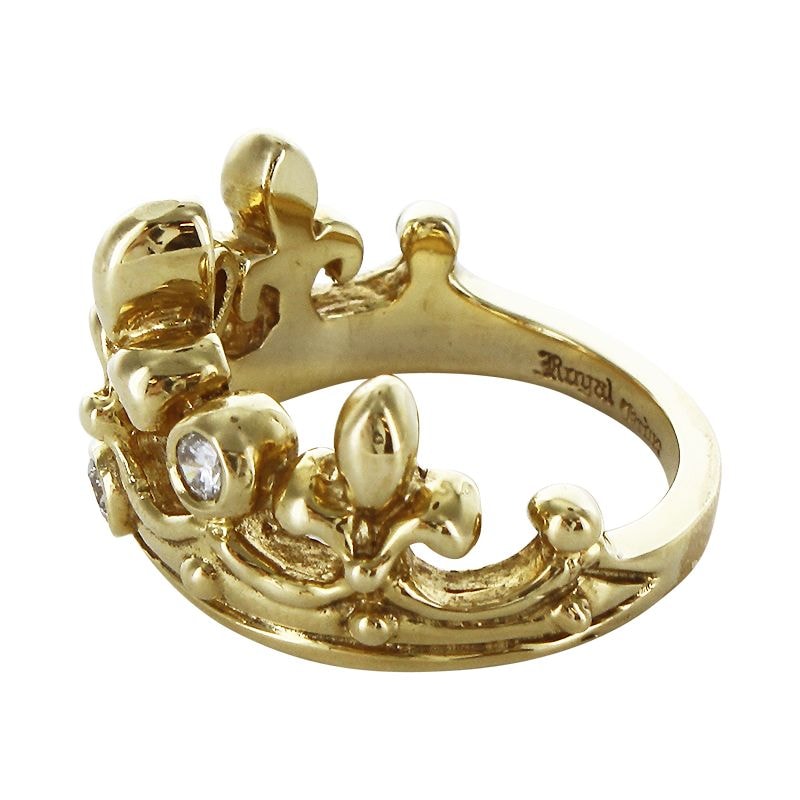 TIARA WITH DIAMONDS 18K GOLD