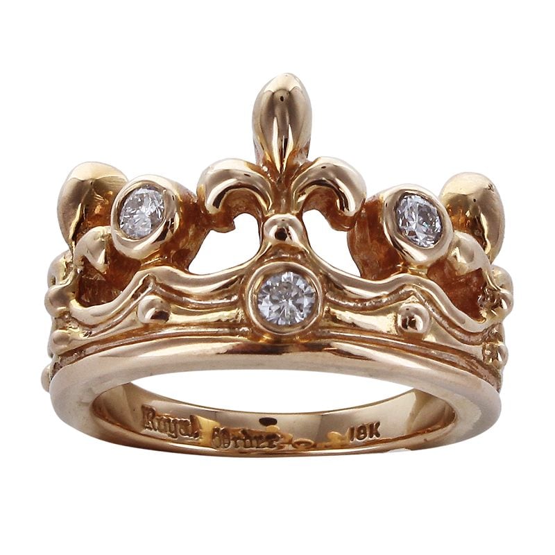TIARA WITH DIAMONDS 18K GOLD