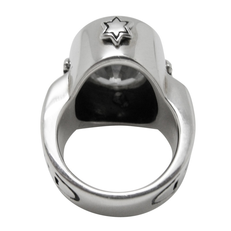 GOD OVAL WITH CRYSTAL