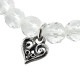 �ڥ���饤����꾦�ʡ�STONE WITH ALLEGRA HEART BRACELET (CUT CRYSTAL) 6mm