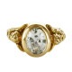 NEW ANGEL WITH CRYSTAL 18K GOLD (YELLOW GOLD)