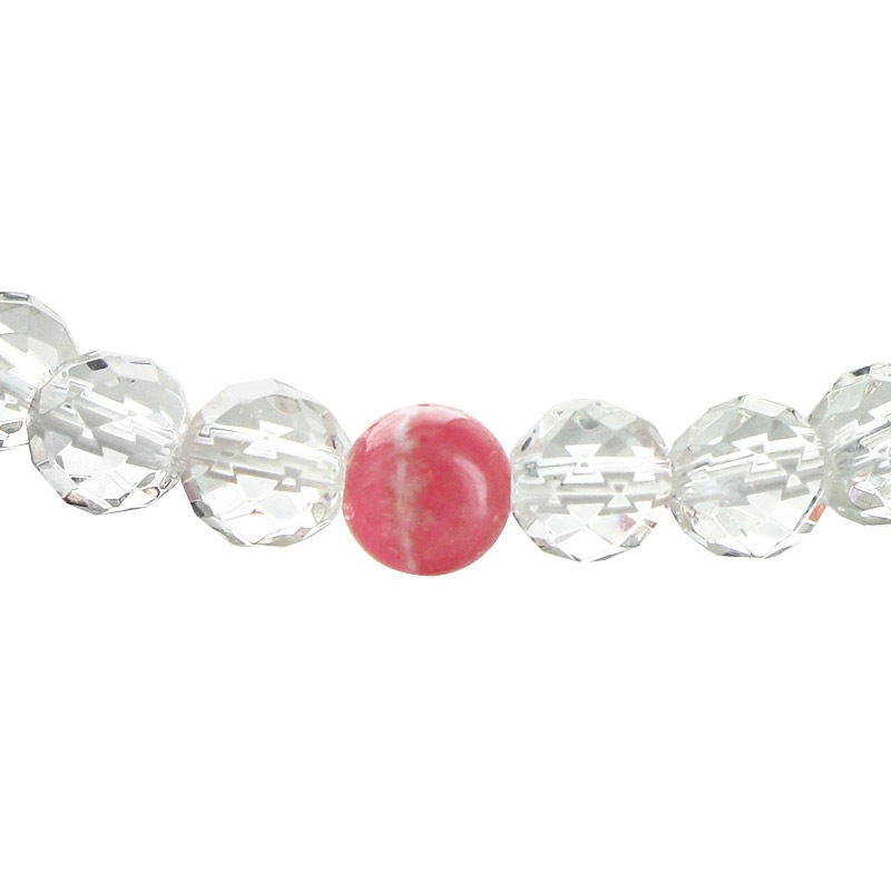 �ڥ���饤����꾦�ʡ�STONE WITH ALLEGRA HEART BRACELET (CUT CRYSTAL & INCAROSE) 6mm