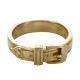 BELT BUCKLE RING 18K GOLD