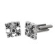 FDL CROSS CUFFLINKS WITH CZ