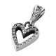 SERENDIPITY HEART WITH DIAMONDS WITH DIAMONDS BAIL