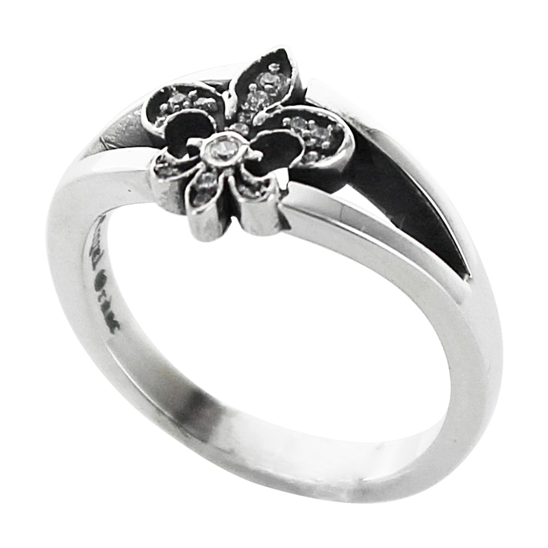 SERENDIPITY FDL OPEN BAND WITH DIAMONDS