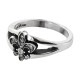 SERENDIPITY FDL OPEN BAND WITH DIAMONDS