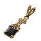 SMALL ANTOINETTE WITH  ONYX ONLY 9K GOLD