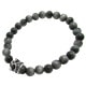 STONE WITH KNAVE CROWN BRACELET (EAGLE EYE) 6mm