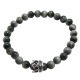 STONE WITH KNAVE CROWN BRACELET (EAGLE EYE) 6mm