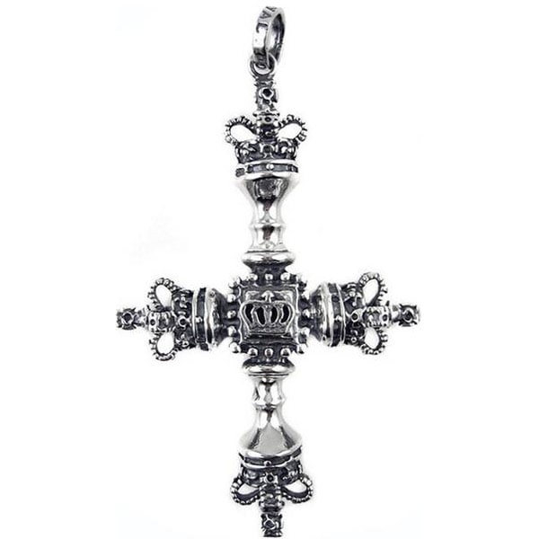 LARGE CROSS WITH CROWNS