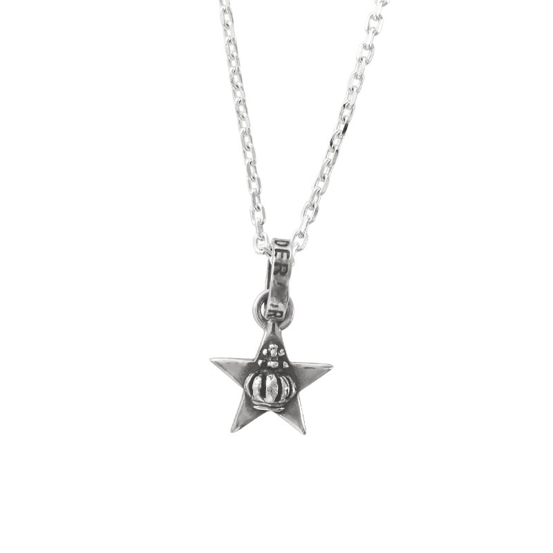TINY STAR WITH CROWN CHARM