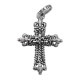SMALL CORONATION CROSS WITH CROWNS & FDL