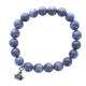 STONE WITH NEW TINY CROWN BRACELET (TANZANITE) 9mm